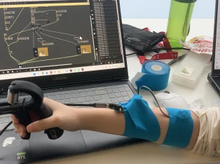 释放时的握持动作